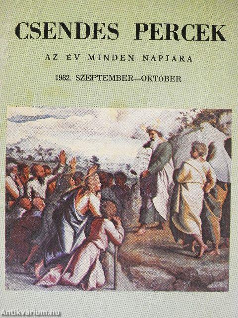Csendes Percek 1982. szeptember-október