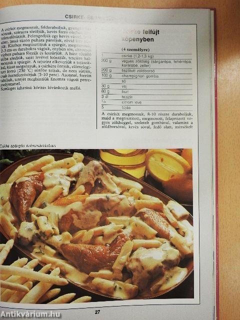 99 szárnyasétel 33 színes ételfotóval