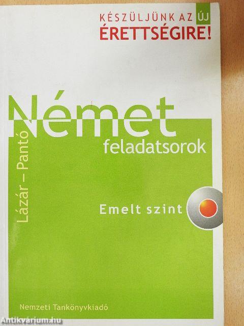 Német feladatsorok - CD-vel