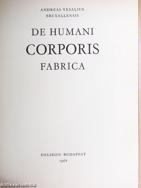 De humani corporis fabrica