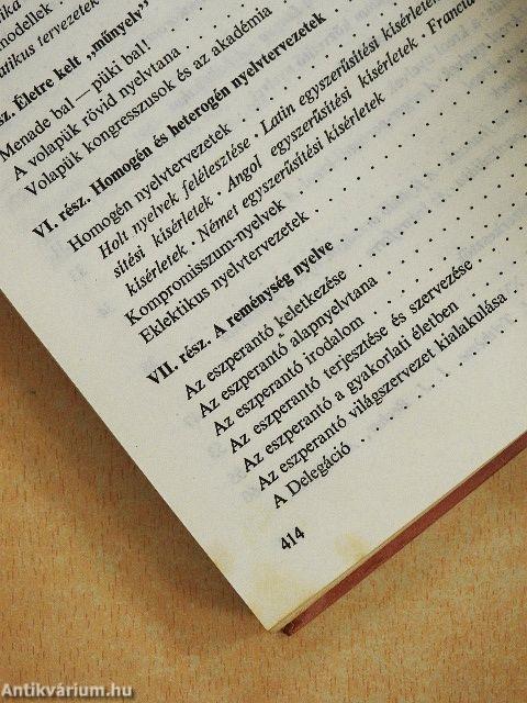 Bábeltől a világnyelvig