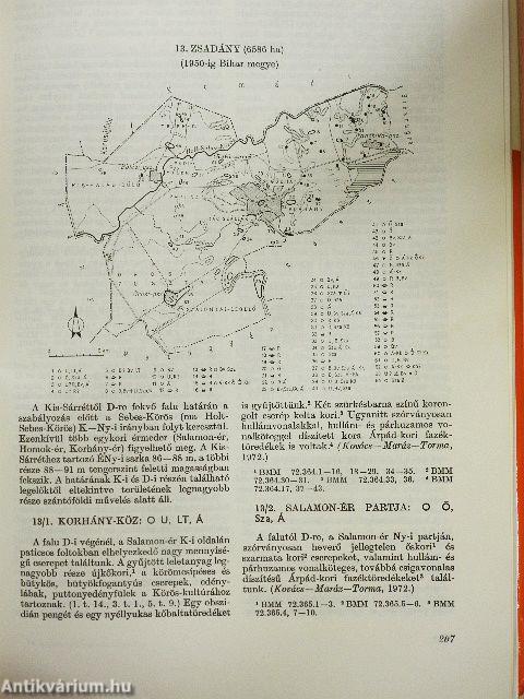 Békés megye régészeti topográfiája - A szeghalmi járás IV/1.