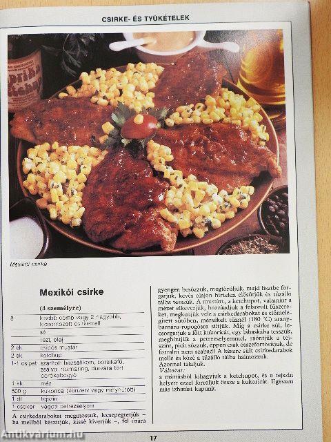 99 szárnyasétel 33 színes ételfotóval