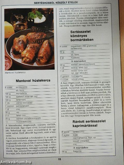 99 húsétel 33 színes ételfotóval