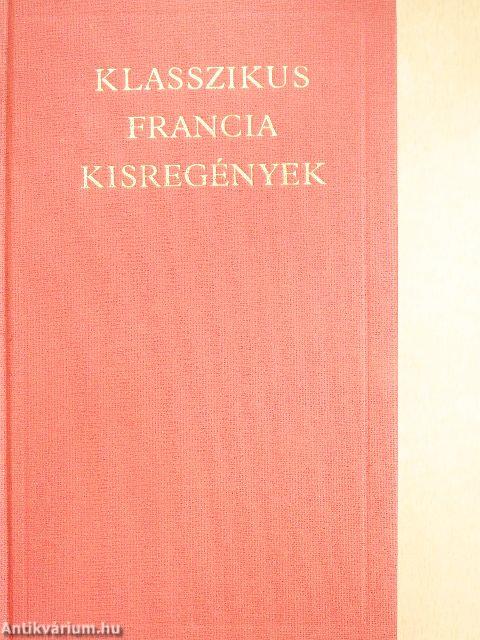 Klasszikus francia kisregények