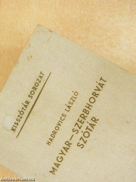 Magyar-szerbhorvát szótár