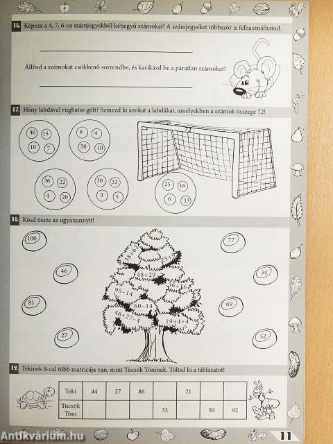 Matematika 2. osztály