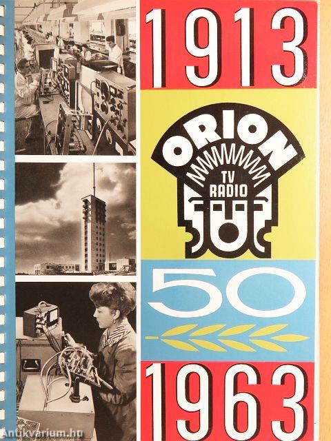 Az Orion Rádió és Villamossági Vállalat története