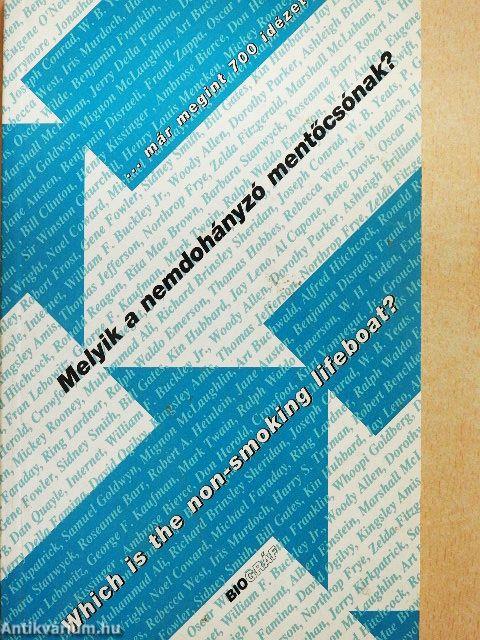 Melyik a nemdohányzó mentőcsónak?