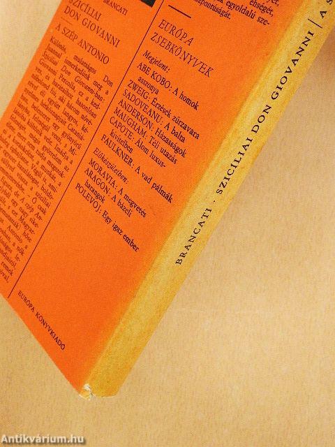 Szicíliai Don Giovanni/A szép Antonio