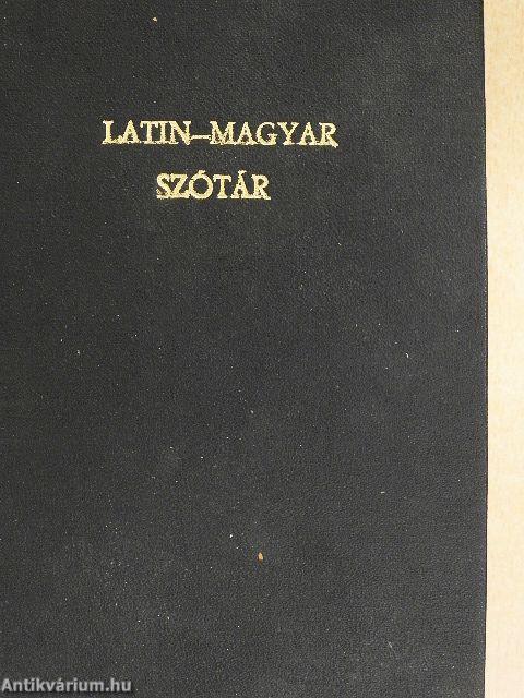 Latin-magyar szótár