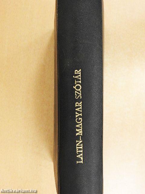 Latin-magyar szótár