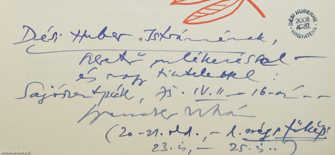 Nyírségi Mezőgazdász I./1. (dedikált példány)