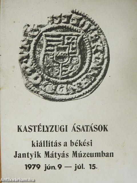 Kastélyzugi ásatások