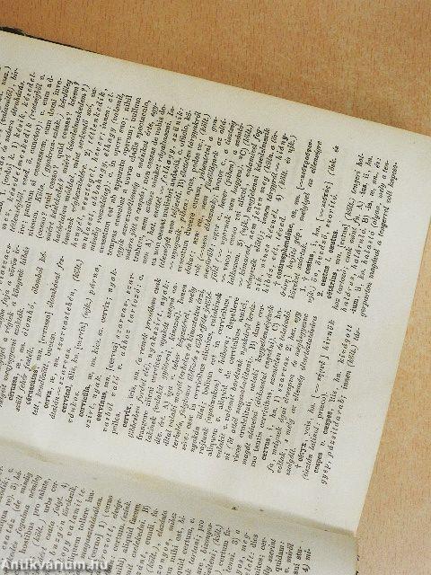 Latin-magyar iskolai szótár I.