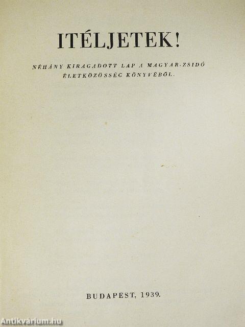 Itéljetek!
