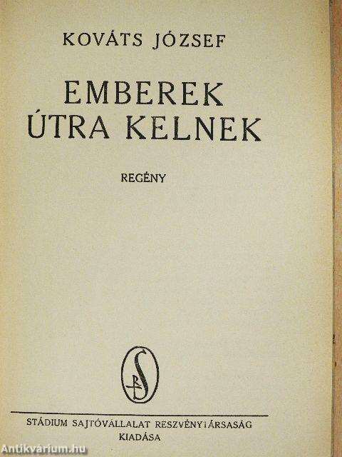 Emberek útra kelnek