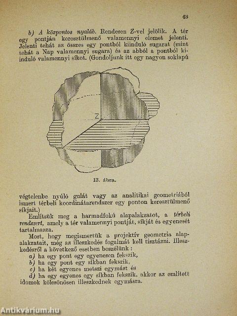 A ponttól a négy dimenzióig