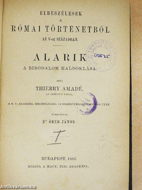 Elbeszélések a római történetből az V-ik században