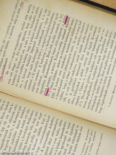 Elbeszélések a római történetből az V-ik században