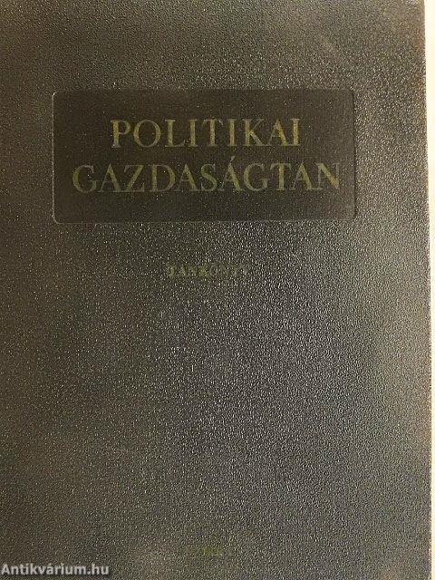 Politikai gazdaságtan