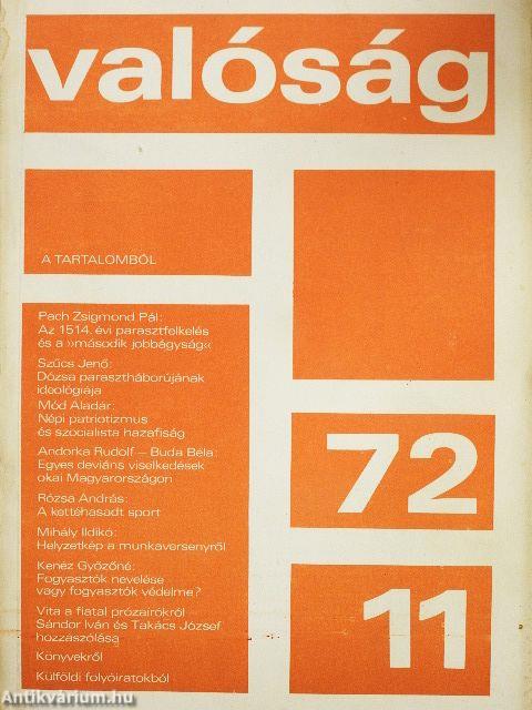 Valóság 1972. november