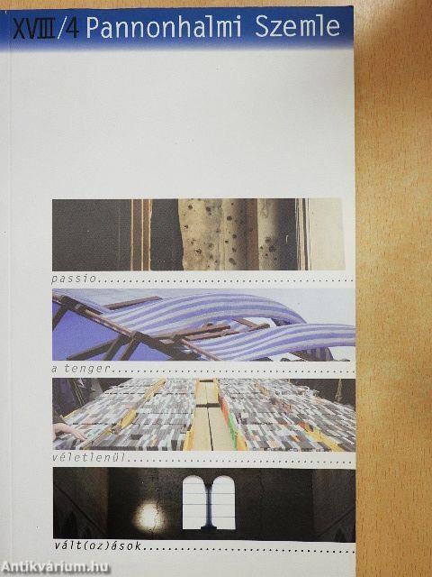 Pannonhalmi Szemle 2010/4.