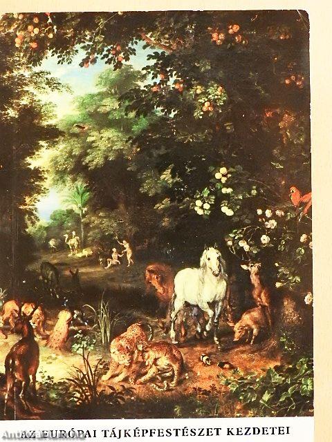 Az Európai tájképfestészet kezdetei