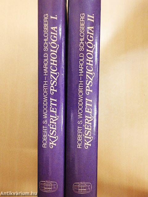 Kísérleti pszichológia I-II.
