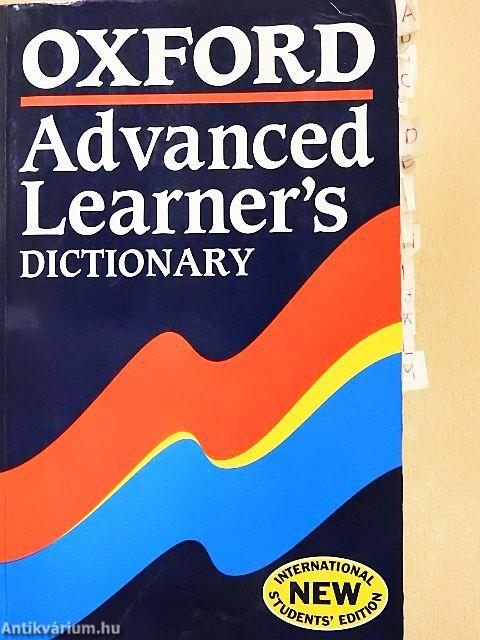 Oxford Advanced Learner's Dictionary of Current English