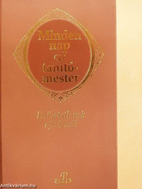 Minden nap egy tanítómester