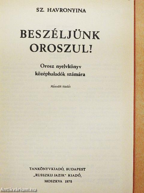 Beszéljünk oroszul!