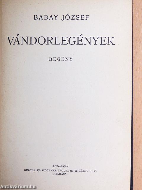 Vándorlegények