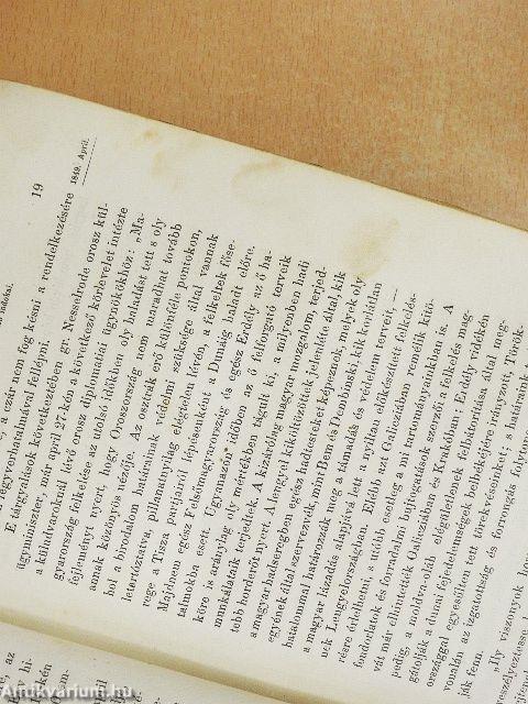 Magyarország függetlenségi harczának története III. (töredék)