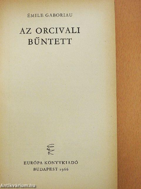 Az orcivali bűntett