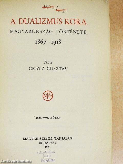 A dualizmus kora II. (töredék)