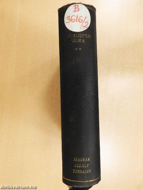 A dualizmus kora II. (töredék)