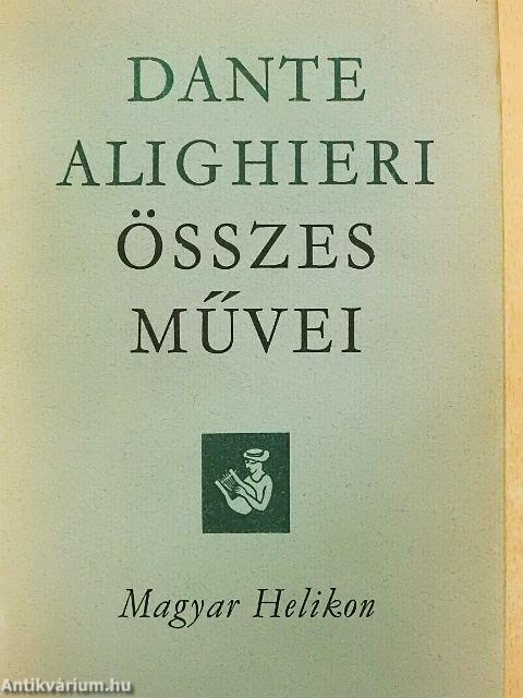 Dante Alighieri összes művei