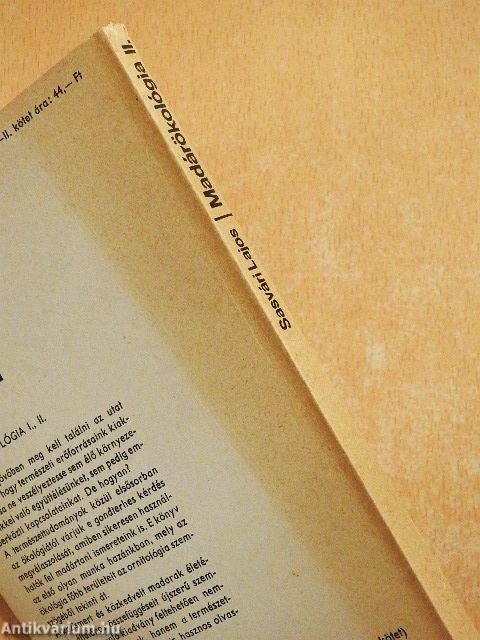 Madárökológia II.