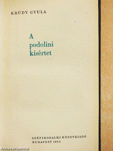 A podolini kísértet