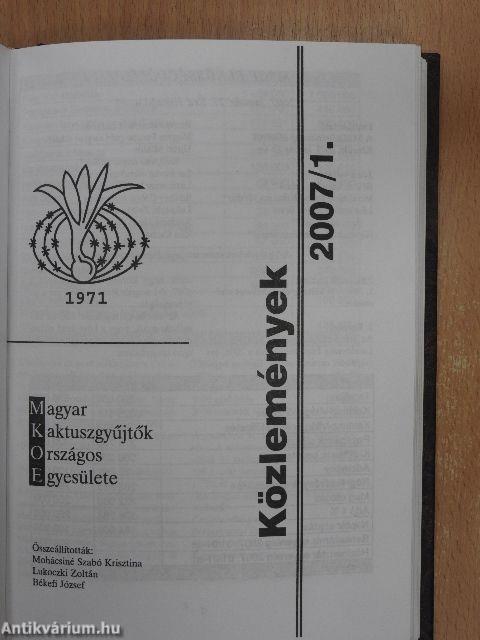 Debreceni pozsgástár 2007. 1-4./MKOE Kiadványok 2007./Tillandsiák