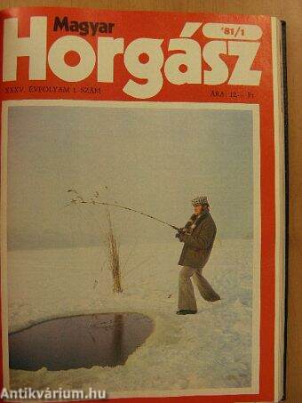 Magyar Horgász 1980-1981. (nem teljes évfolyamok)