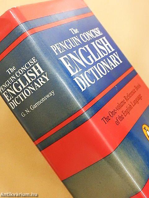 The Penguin Concise English Dictionary