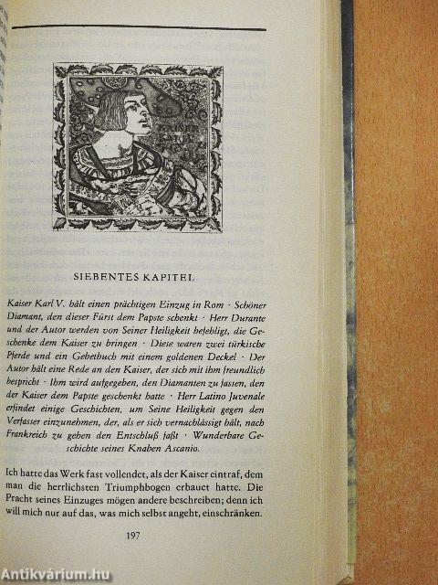 Leben des Benvenuto Cellini, florentinischen Goldchmieds und Bildhauers, von ihm selbst geschrieben