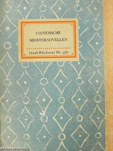 Chinesische Meisternovellen
