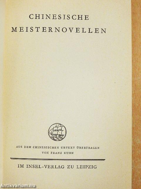 Chinesische Meisternovellen