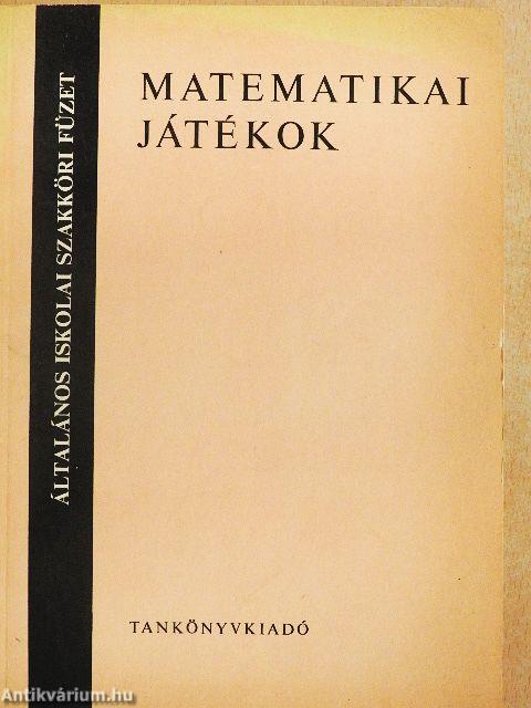 Matematikai játékok