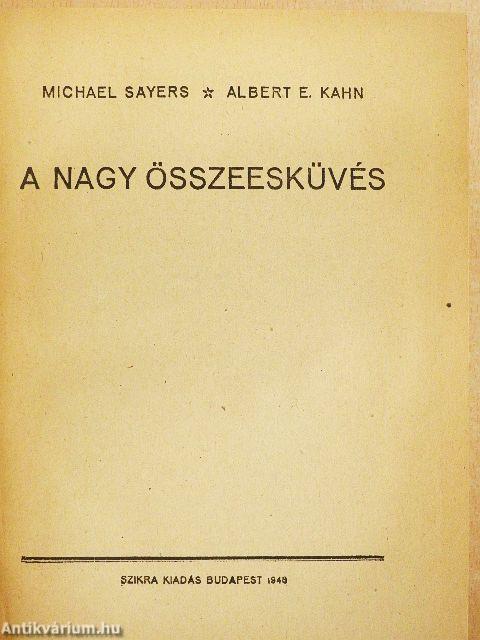 A nagy összeesküvés