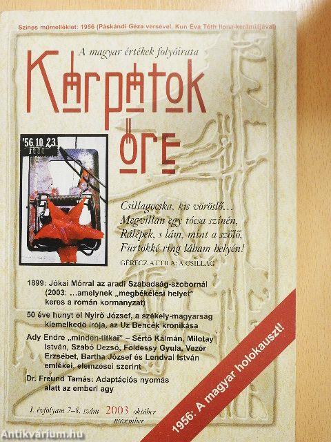 Kárpátok Őre 2003. október-november