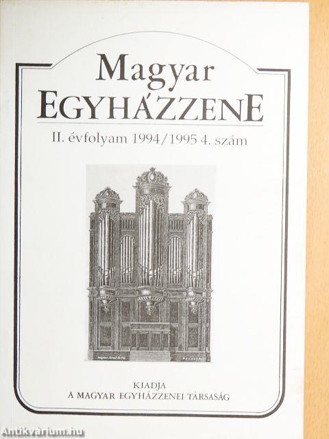 Magyar Egyházzene 1994/1995 4.